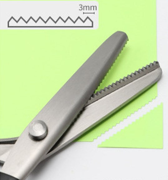 Ciseaux de couture crantés DIY – Précis et faciles à utiliser