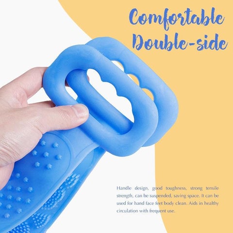 Brosse nettoyante pour le corps en silicone HydratBath