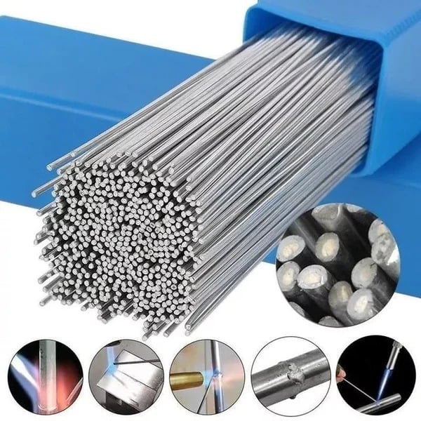 Baguettes de soudure en aluminium – Réparez les blocs moteurs, les boîtes de vitesses, les rampes de chargement et plus encore. Facile à faire fondre – pas besoin d'équipement coûteux !