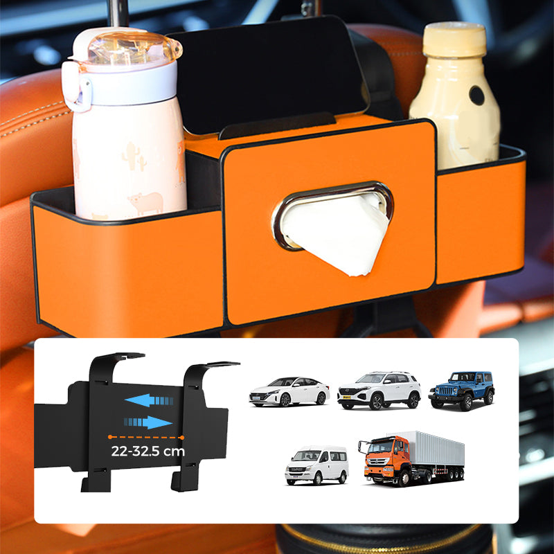 MAINTENANT ! Sac de rangement pour dossier de siège de voiture – Étanche, multi-poches et ajustement universel