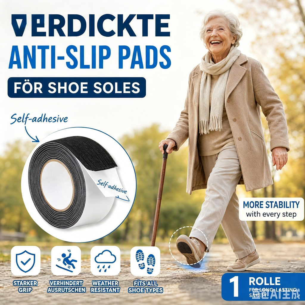 Patins antidérapants épaissis de 3 mm pour semelles de chaussures