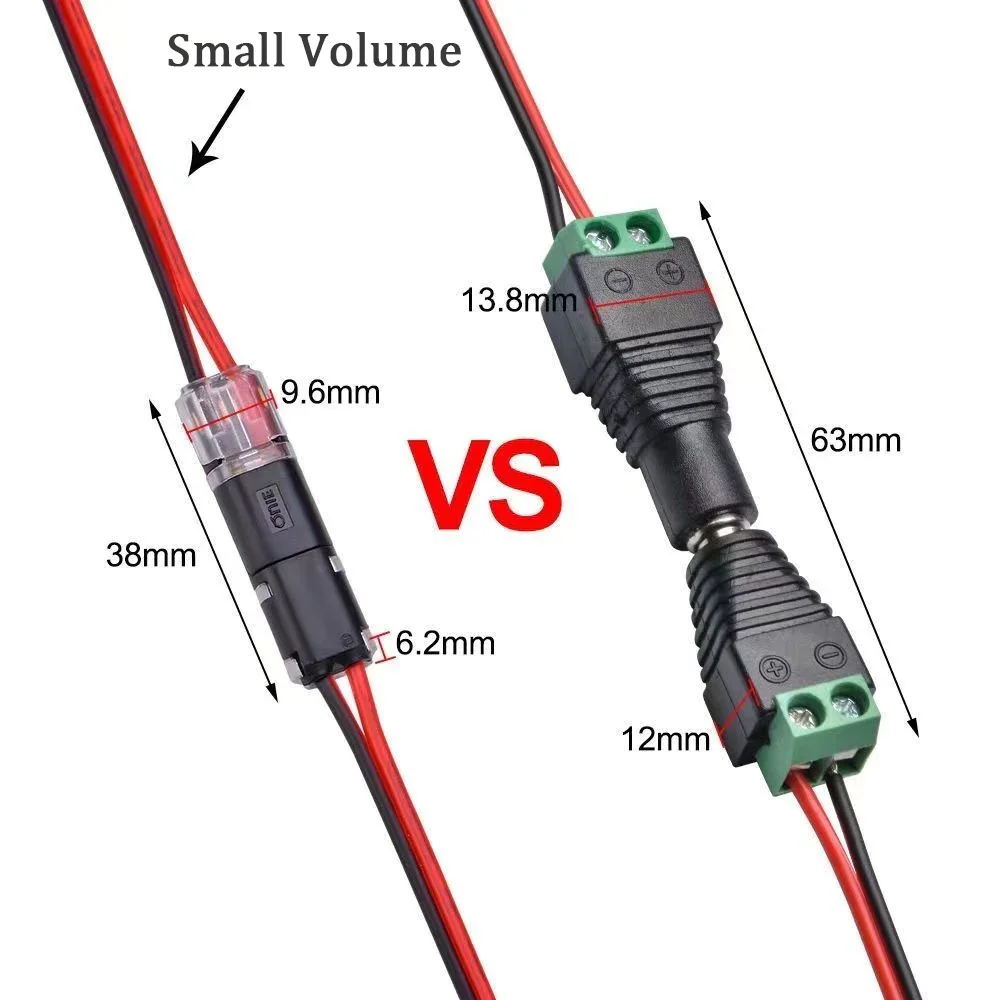 Connecteur enfichable à double fil avec boucle de verrouillage