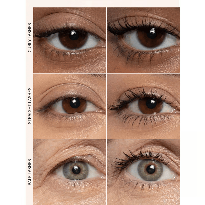 Mascara tube – Duo noir et brun pour maquillage des cils