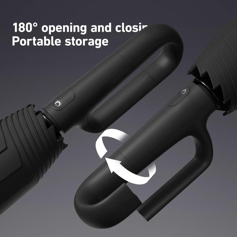 Parapluie pliant automatique – Coupe-vent, imperméable et compact