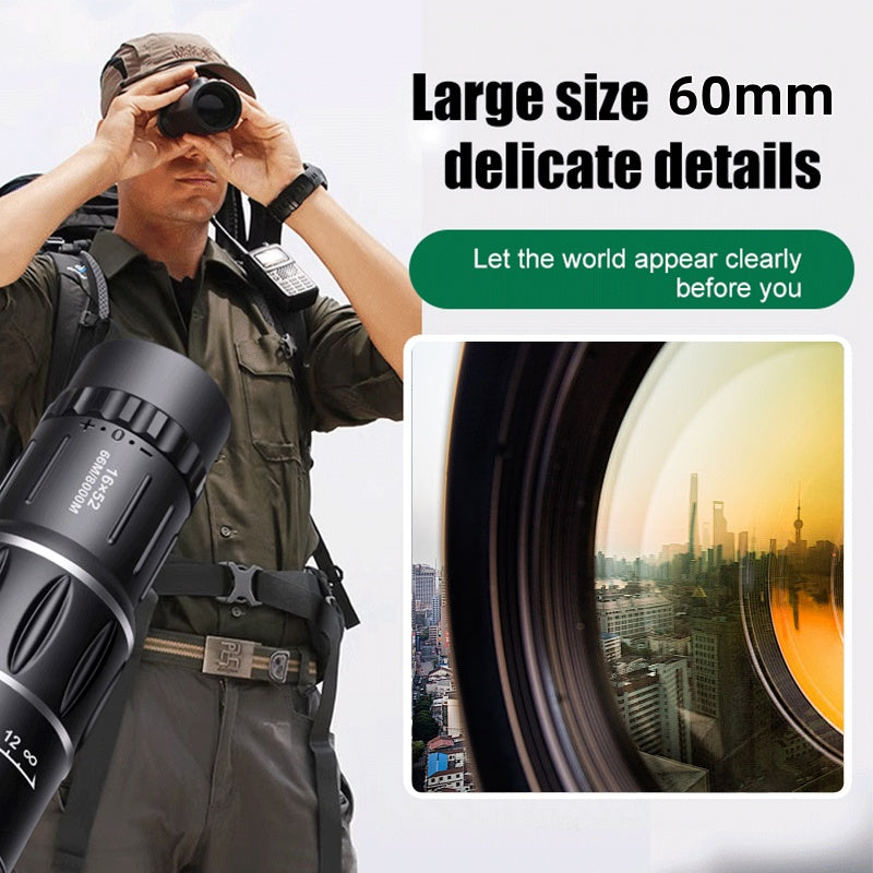 Télescope monoculaire portable à fort grossissement