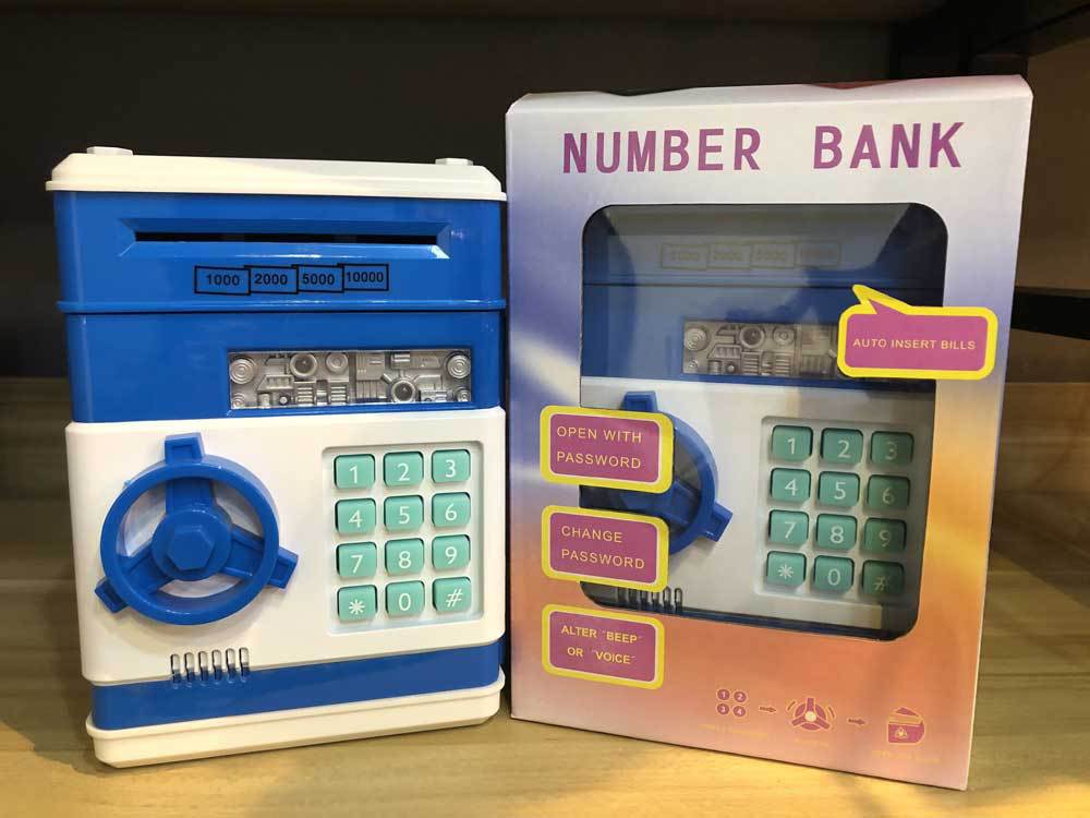Mini Distributeur Automatique de Billets (DAB) Électronique pour Dépôt et Retrait Automatique avec Code PIN