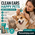 Gouttes Nettoyantes Douces pour les Oreilles d'Animaux – Dites Adieu aux Maladies du Conduit Auditif Externe
