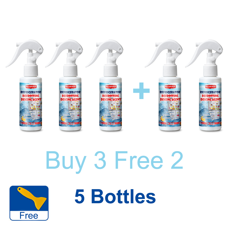 Spray dégivrant pour réfrigérateur-congélateur (Spatule offerte)
