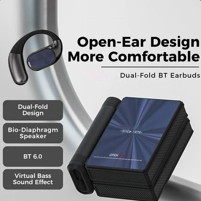 Écouteurs sans fil à réduction de bruit avec Bluetooth 6.0, autonomie ultra-longue de 145 heures, indice d'étanchéité IPX5 pour le sport