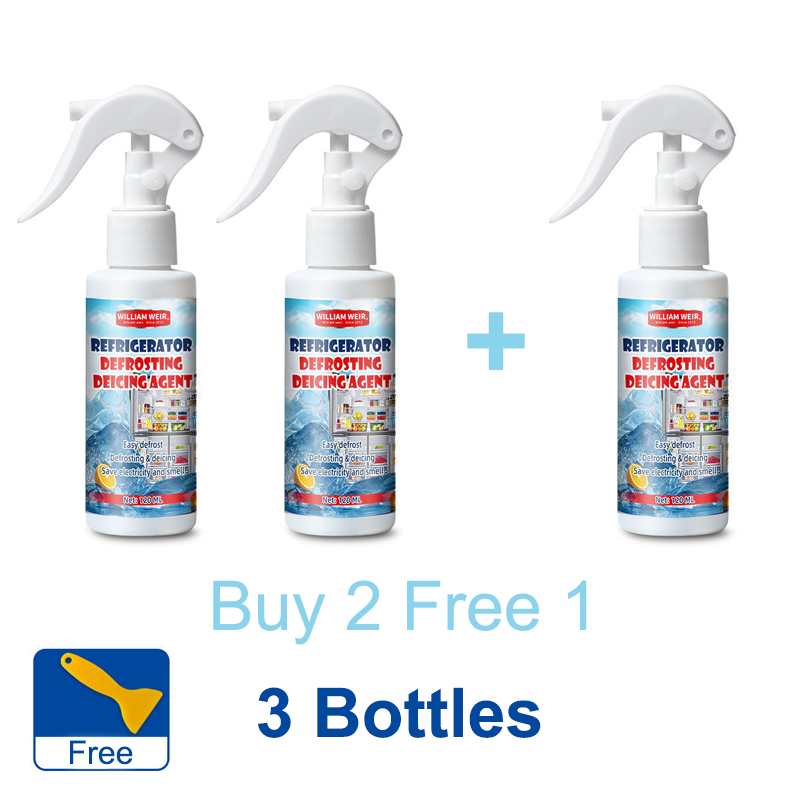 Spray dégivrant pour réfrigérateur-congélateur (Spatule offerte)