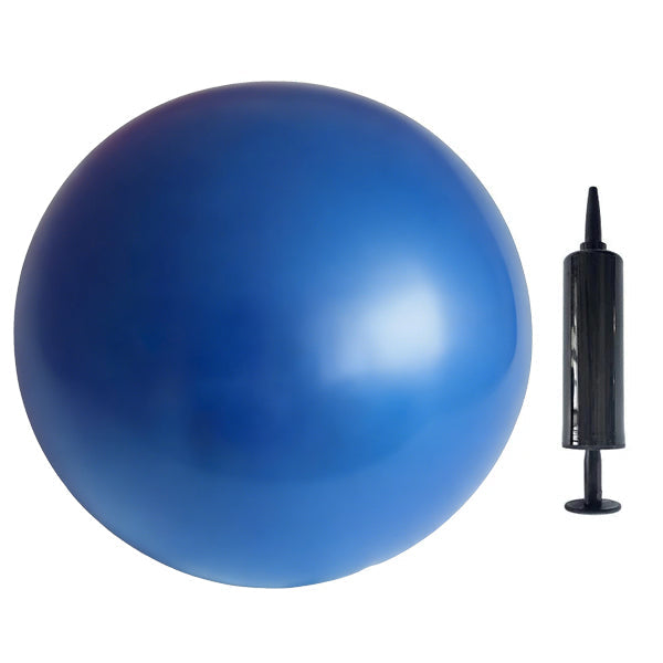Ballon de Pilates de 23 cm – Anti-éclatement, pompe incluse et idéal pour le fitness