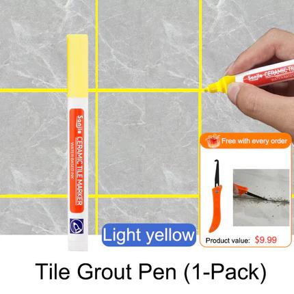 Stylo de Joint Anti-Moisissure & Imperméable pour Carreaux de Céramique