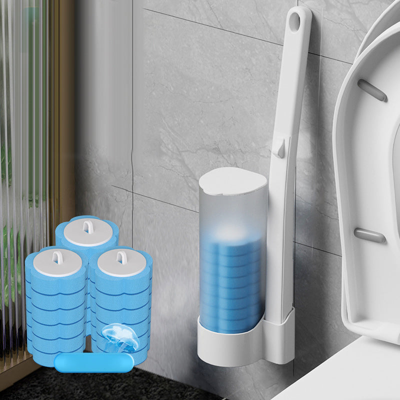 Système de nettoyage de toilettes jetable – Nettoyage hygiénique en un clic, sans résidus, facile à utiliser et jetable