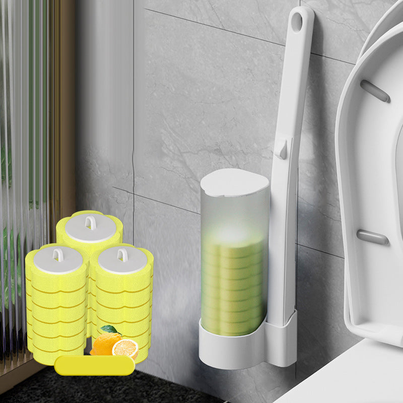 Système de nettoyage de toilettes jetable – Nettoyage hygiénique en un clic, sans résidus, facile à utiliser et jetable