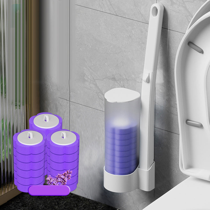 Système de nettoyage de toilettes jetable – Nettoyage hygiénique en un clic, sans résidus, facile à utiliser et jetable
