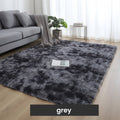 Tapis de sol en peluche dégradé de couleurs