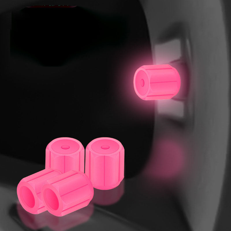 Recevez un lot gratuitement ! Capuchons de valve phosphorescents (capuchons de valve de pneu)