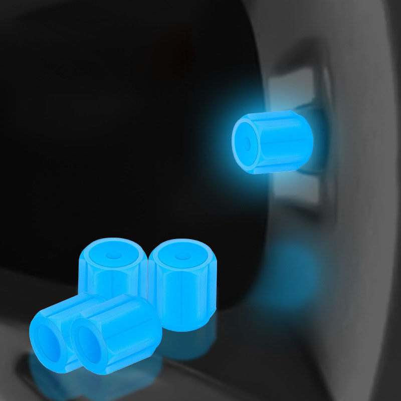 Recevez un lot gratuitement ! Capuchons de valve phosphorescents (capuchons de valve de pneu)
