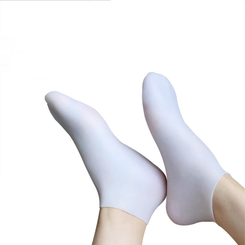 Chaussettes en silicone hydratantes et exfoliantes, chaussettes de protection pour la plage