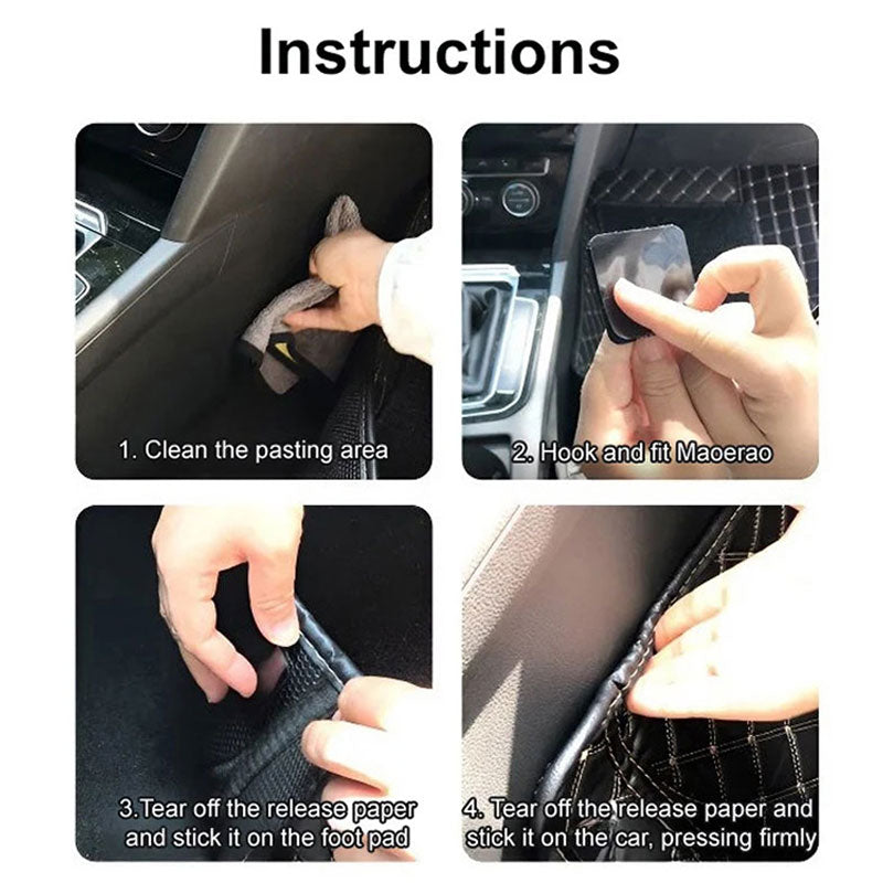 Autocollant fixe invisible de haute qualité pour tapis