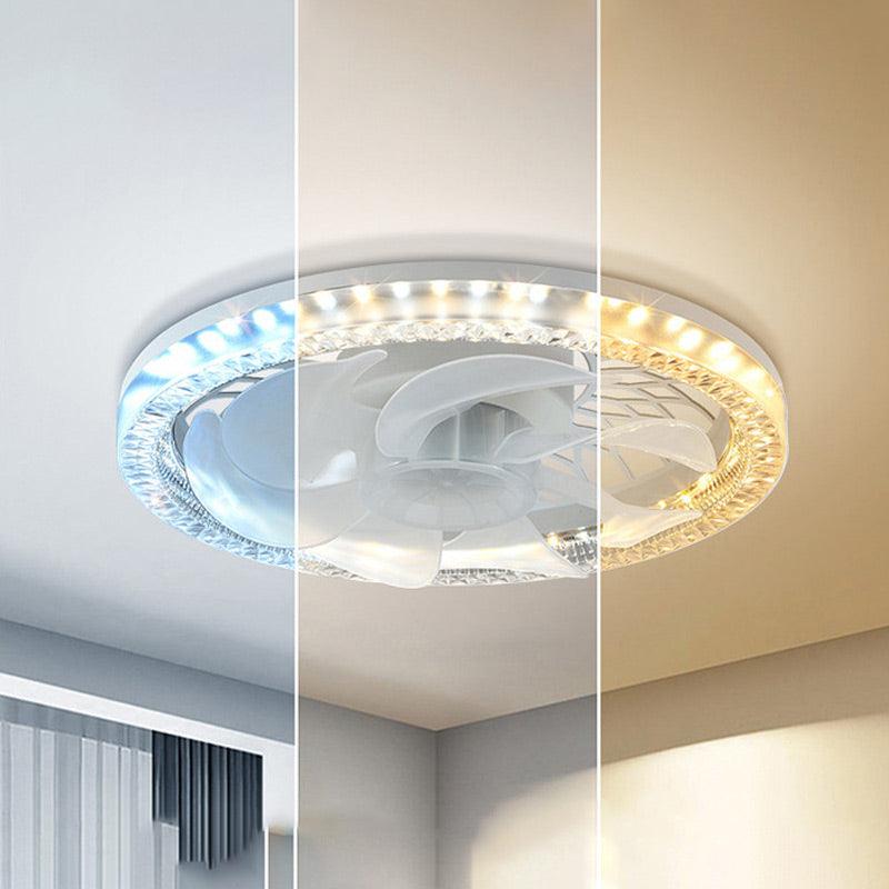 Ventilateur plafonnier 2-en-1 silencieux et réglable 2026 avec télécommande