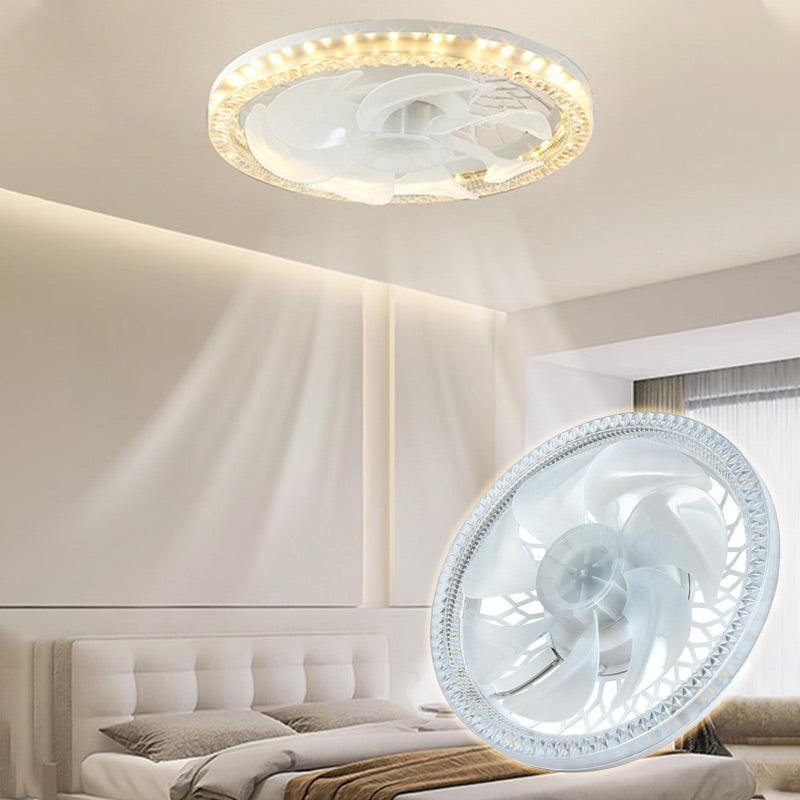 Ventilateur plafonnier 2-en-1 silencieux et réglable 2026 avec télécommande