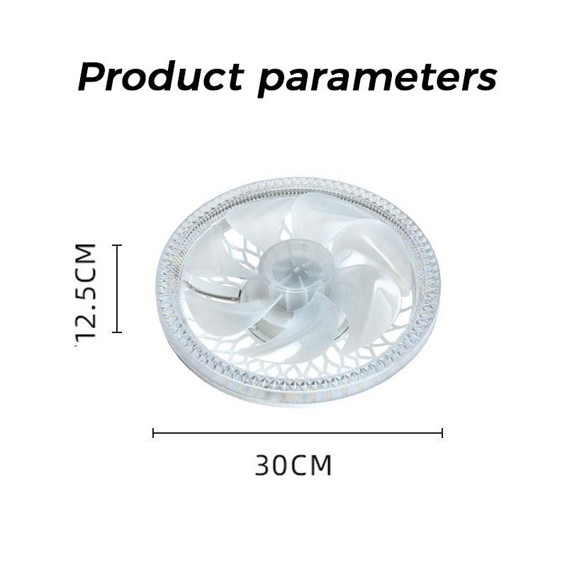 Ventilateur plafonnier 2-en-1 silencieux et réglable 2026 avec télécommande