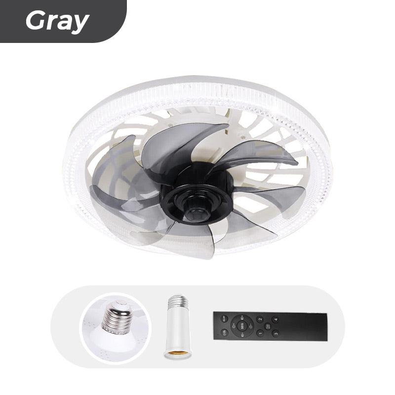 Ventilateur plafonnier 2-en-1 silencieux et réglable 2026 avec télécommande