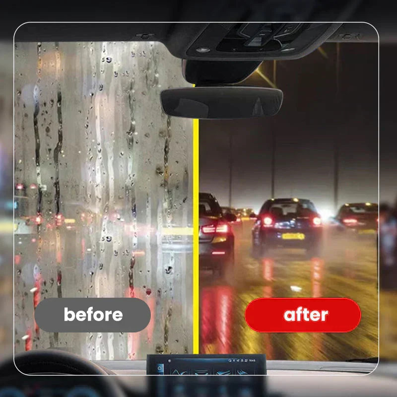 Lingettes pour enlever le film gras sur les vitres de voiture