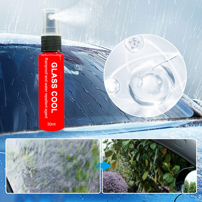 Spray hydrophobe pour vitrages automobiles