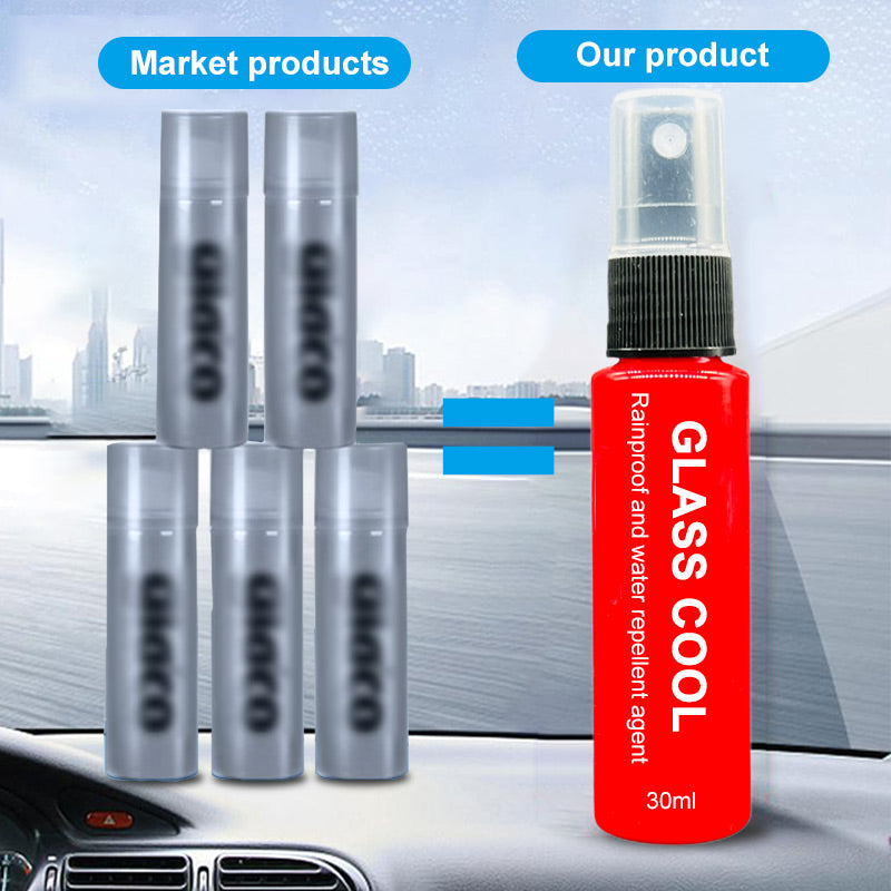 Spray hydrophobe pour vitrages automobiles