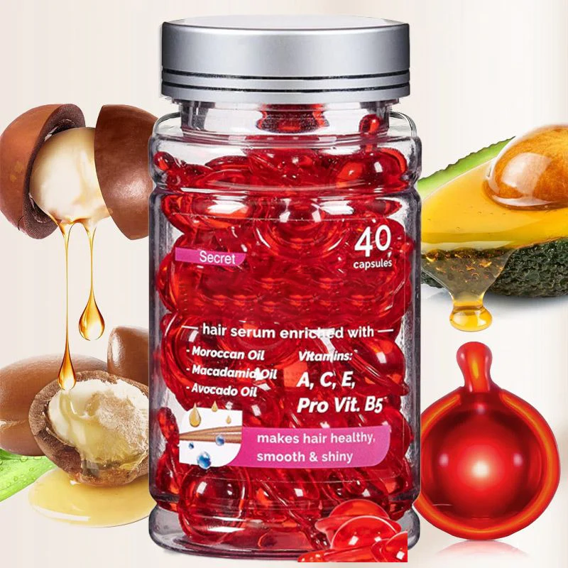 Sérum capillaire 2026 à l'huile d'argan – enrichi en vitamines, répare les dommages. Dompte les frisottis, apporte une brillance éclatante. Parfait pour les soins quotidiens. Vos cheveux