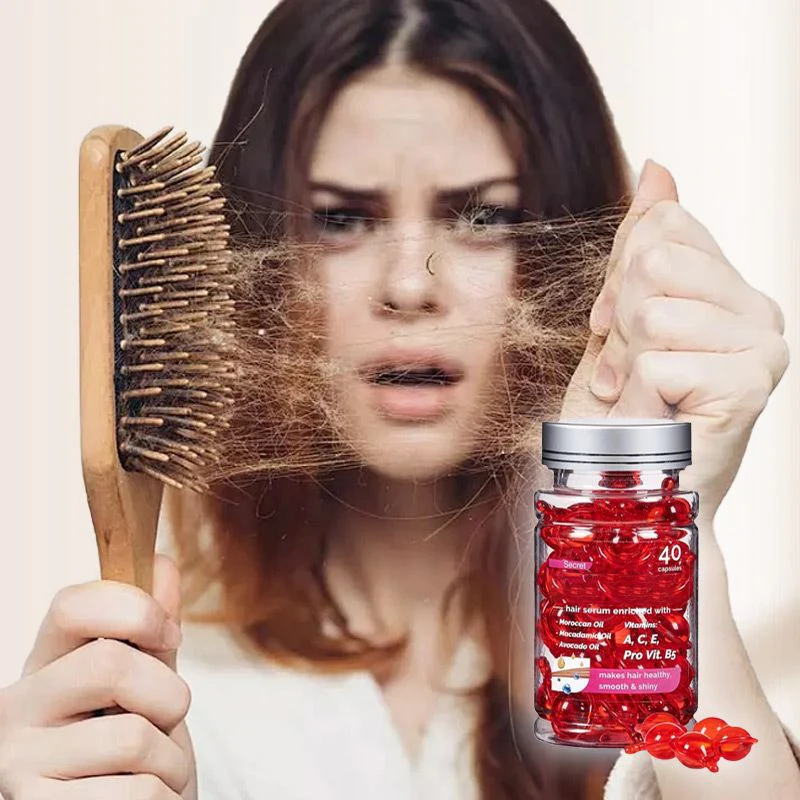 Sérum capillaire 2026 à l'huile d'argan – enrichi en vitamines, répare les dommages. Dompte les frisottis, apporte une brillance éclatante. Parfait pour les soins quotidiens. Vos cheveux