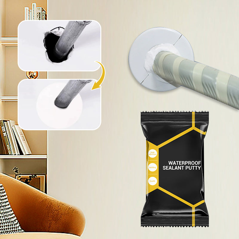 Mastic d'étanchéité imperméable, pâte de remplissage malléable pour colmater les trous dans les murs et les tuyaux