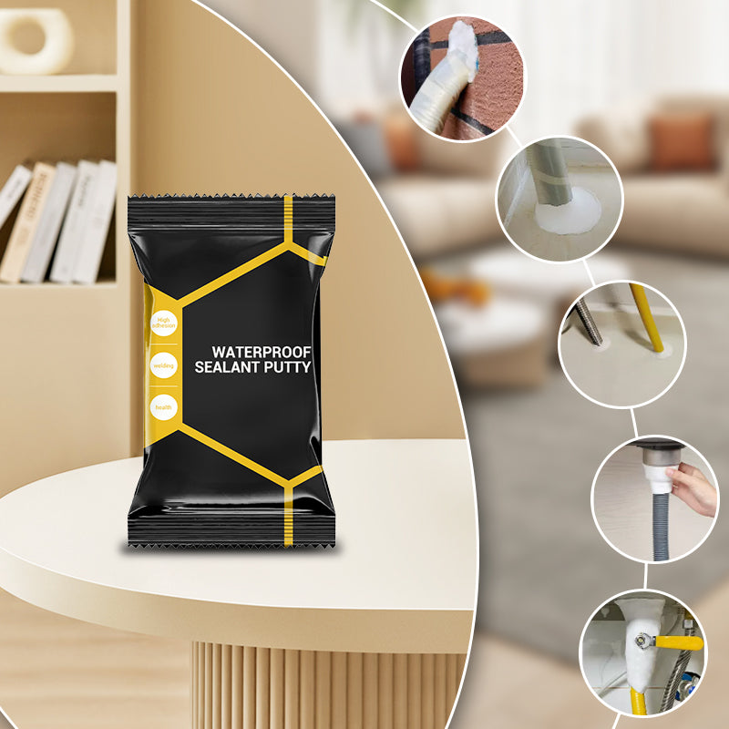 Mastic d'étanchéité imperméable, pâte de remplissage malléable pour colmater les trous dans les murs et les tuyaux