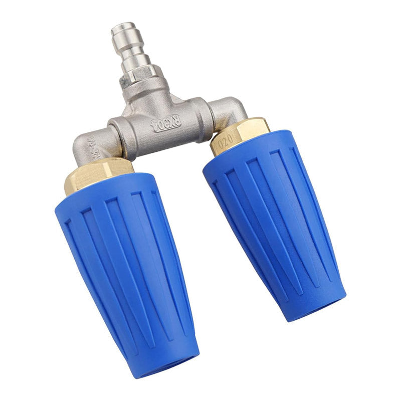 Buse turbo en acier inoxydable – Parfaite pour les terrasses, les voitures et les façades