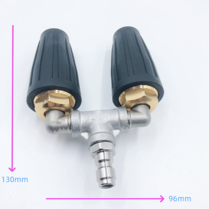 Buse turbo en acier inoxydable – Parfaite pour les terrasses, les voitures et les façades