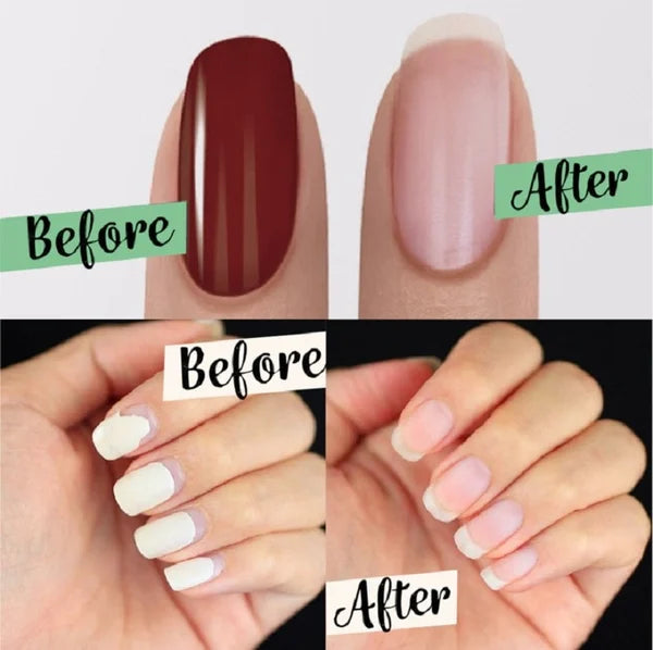 Dissolvant gel magique – action rapide, doux pour les ongles. Élimine le vernis semi-permanent instantanément.