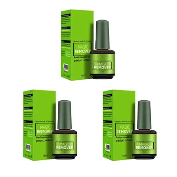 Dissolvant gel magique – action rapide, doux pour les ongles. Élimine le vernis semi-permanent instantanément.