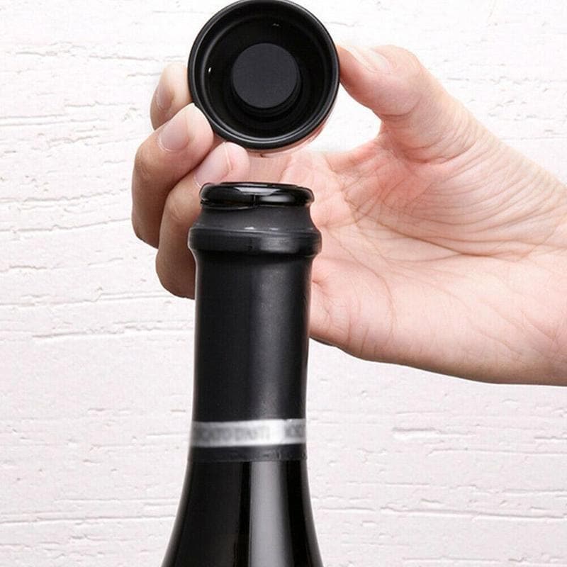 Bouchons de Vin, Bière et Champagne Scellés avec du Silicone