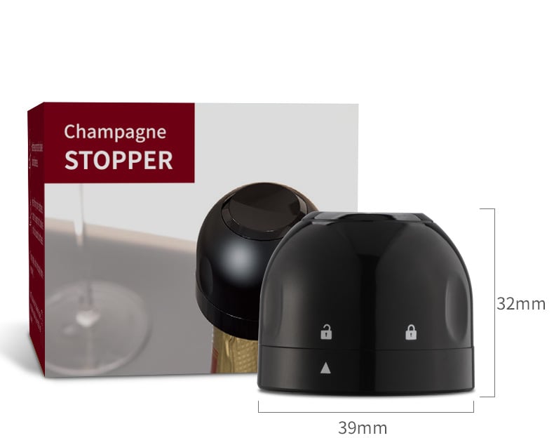 Bouchons de Vin, Bière et Champagne Scellés avec du Silicone