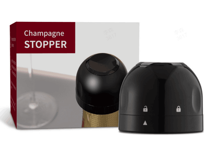 Bouchons de Vin, Bière et Champagne Scellés avec du Silicone