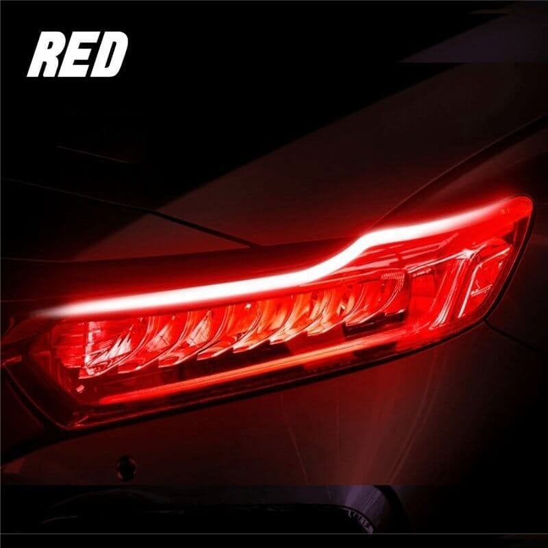 Feu de signalisation automobile flexible à LED de type flux (2 pièces)