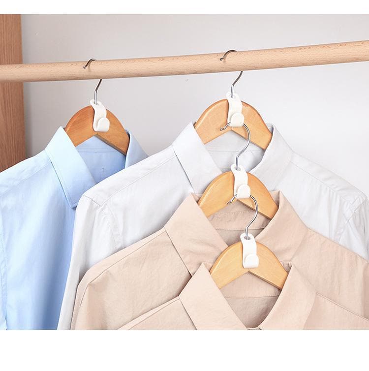 Crochets de connexion pour cintres gain de place – Double l'espace dans le placard, robustes et faciles à utiliser