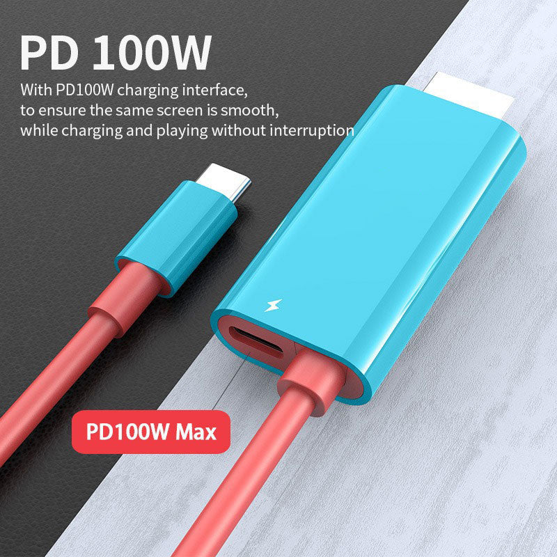Câble adaptateur USB-C vers HDMI pour Switch