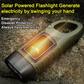 Lampe torche solaire portable pour l'extérieur
