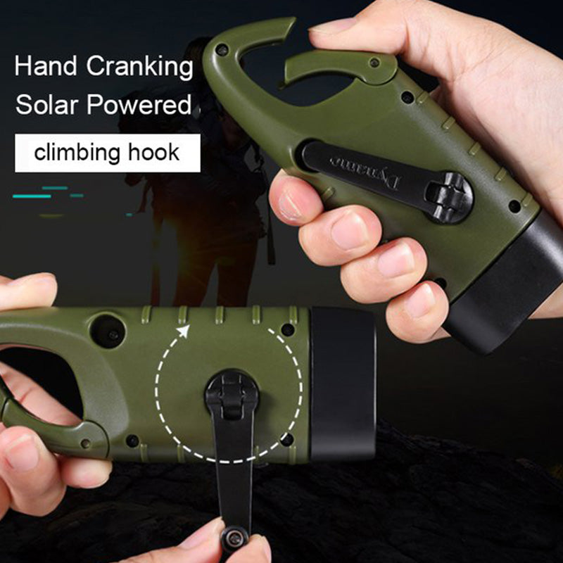 Lampe torche solaire portable pour l'extérieur