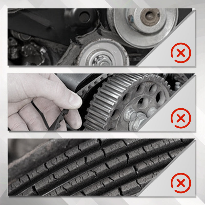Spray lubrifiant et silencieux pour courroies automobiles