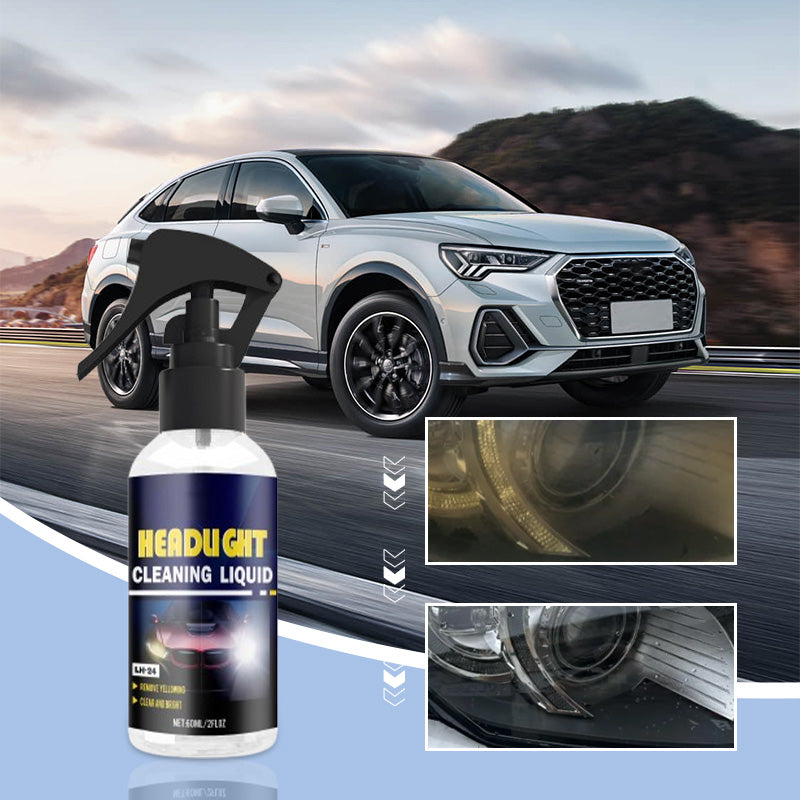 Produit de nettoyage et de rénovation de phares de voiture