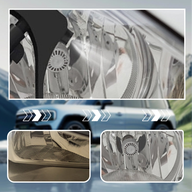 Produit de nettoyage et de rénovation de phares de voiture
